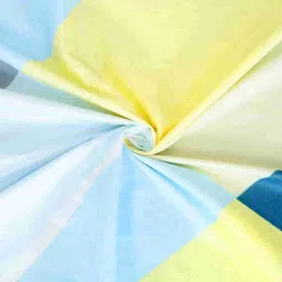 klotthe Multicolor Checkered 300 TC Cotton Blend King Sized Bed Sheets with 2 Pillow Covers image 4