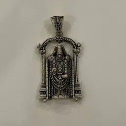 srivasavi Lord Tirupathi balaji 999 silver pendent Silver Silver-picture-16