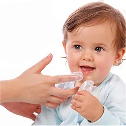 kelix Baby Silicone Finger Toothbrush with case for Easy Cleaning, Massaging, and Soothing Gums, Kids Oral Hygiene, BPA Free Food Grade Silicone Ultra Soft Toothbrush-picture-11