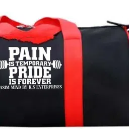 k.s enterprises 20 L Gym Duffel Bag - premium quality sports bag with separate shoe compartment water resistant - Red image 3