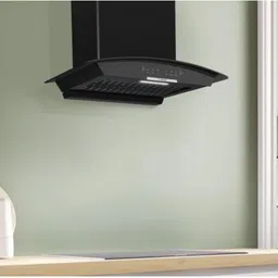 bosch DWA68IJ60I Auto Clean Wall Mounted BLACK 1200 CMH Chimney image 2