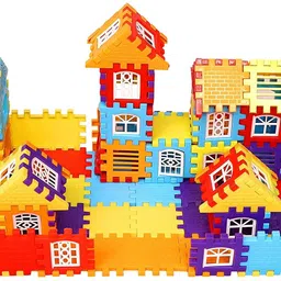leviathan Building Blocks Toy Educational Set Construction for Kids (Age 3 ,4) Multicolor image 5