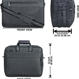 mintfox Men Grey Messenger Bag image 2