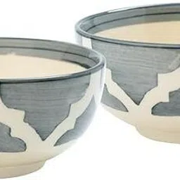 p-plus international Ceramic Salad Bowl Pasta Bowls Set | 200 ML 10 CM Hand Painted Bowls-picture-31