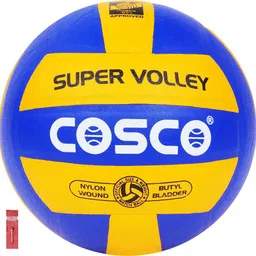 cosco Super Volley With Niddle Volleyball - Size: 4-picture-15