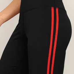 iuga Self Design Women Black Tights image 3