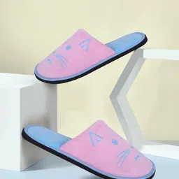 dashny House Slipper for Women Soft Sole Bedroom Indoor Winter Home Slides Women Slippers-picture-27