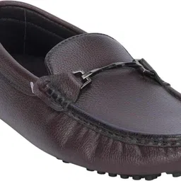 bellissimo Men Brown Casual Slip-ons Loafers For Men-picture-10