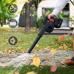 kkdsyfs 2-in-1 Portable Mini Leaf Blower &Vacuum for Lawn Care, Dust/Snow Blowing Leaf Blower image 3