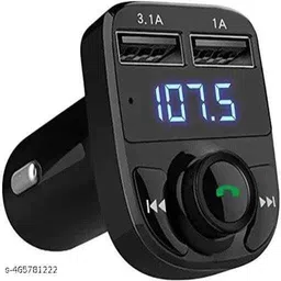 ranzzer v5.0 Car Bluetooth Device with Adapter Dongle, Audio Receiver, Car Charger, FM Player, FM Transmitter image 2