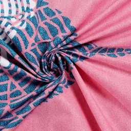 vas collections 160 TC Microfiber Double Printed Flat Bedsheet image 2