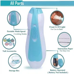 sbts Kit for New Born Toes Fingernails Care 6 Grinding Heads Baby nail Cutter-76 image 3