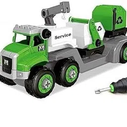 wonder creatures 3 in 1 City Cleaner Garbage Truck with Screwdriver for Urban Waste Management image 3