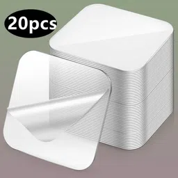 tevis 6 cm 20 Pack - Double-faced Glossy Finish Stickers 6 x 6 cm Double-sided Sticker image 1