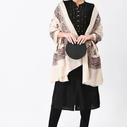 GLOWIC Wool Embroidered Women Shawl-picture-18