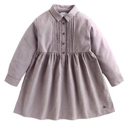 Cherry Crumble Shirt Collar Fit & Flare Dress-picture-24
