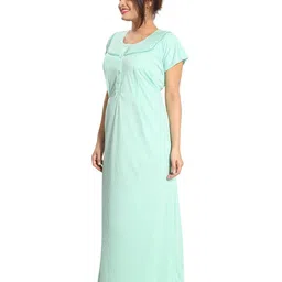 Fabme Striped Maternity Maxi Nightdress image 4