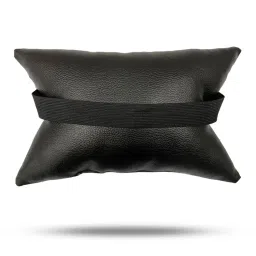 SLEEPSIA Small Car Headrest Pillow, Travel Neck Support for Car, Ultra Soft Pain Relief Black-picture-11