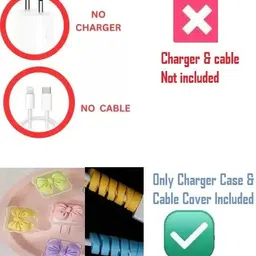 RidivishN Charger Compatible for iPhone 18W-20W Charger with Spiral Cable Protector image 5