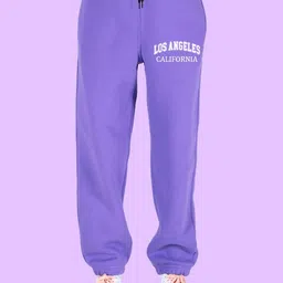 my swag Women Solid Purple Track Pants-picture-15