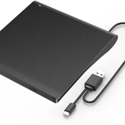 RuhZa USB 3.0 USB-C Portable External CD DVD+/-RW Disk Drive Burner CD-ROM External DVD Writer-picture-18