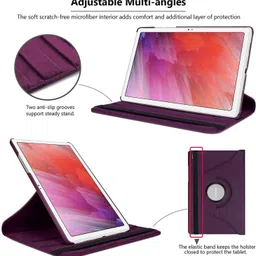 mobilejoy Flip Cover for Samsung Galaxy Tab A7 10.4 inch (2020)(Compatible Model: SM-T500/T505) 360 Rotating Cover image 4