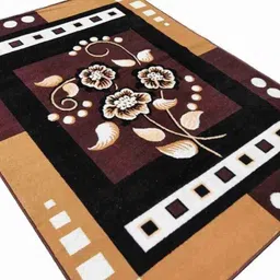 rugs experts 185 cm X 245 Acrylic, Silk Carpet image 3