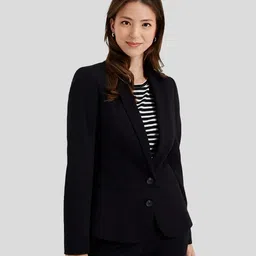 rocksy Women Solid Single Breasted Casual Blazer-picture-13