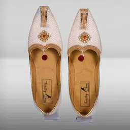 thirsty crow North India's Traditional Regal Wedding Wear Sharwani Jutis For Men-picture-37