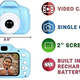 mahi zone Kids Digital Camera / Recorder HD1080P Portable 2.0 Screen with inbuild Games image 3