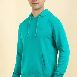 allen solly Men Full Sleeve Solid Sweatshirt image 4