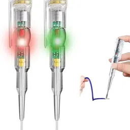 sg flash QUALITY AC 24-250V Contact Electrical Detector Slotted Screwdriver Tester Pen Digital Voltage Tester-picture-13
