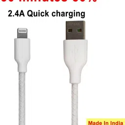GANSTA Lightning Cable 2 A 1 m PVC 2.4A USB Cables image 3