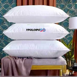 ypoloipo Polyester Fibre Sleeping Pillow Pack of 4 Solid LUXURY image 3
