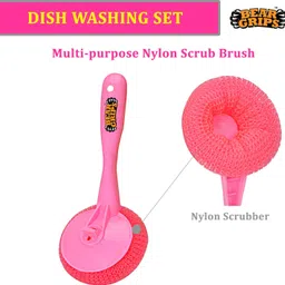 bear grips Dish washing set Cleaning Brush image 5