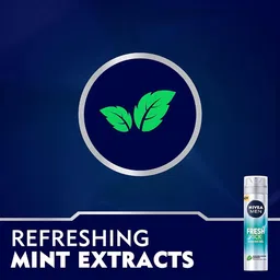 nivea Men Fresh Kick Mint & Cactus Water Shaving Gel image 3