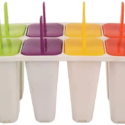 puthak Manual Ice Cream Maker Multicolor Plastic Ice Cube Tray image 3