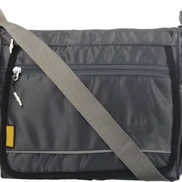 good friends Grey Men Sling Bag - Extra Large Cross Body Mens Sling Bag image 2