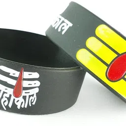 gorgeous gems Shiv ji Mahakal Wrist band for Men & Women Wrist Band-picture-25