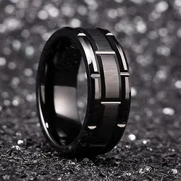 yellow chimes High Polished Stainless Steel Band Ring Stainless Steel Ring-picture-11