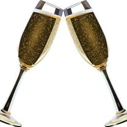 verphx (Pack of 2) Wine Premium And Royal Look Glass Crystal Wine Glass Glass Set 200 ml Glass Set Wine Glass image 2