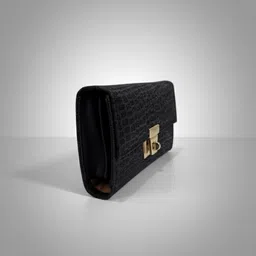 de elmore Party, Casual, Formal Black Clutch image 3
