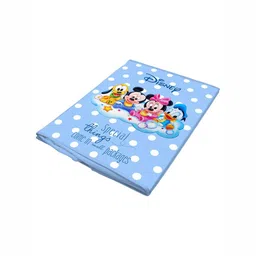 Kuber Industries Blue Printed Foldable Laundry Bag image 2