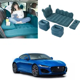 oshotto Designer Mattress with Two Air Pillows For Jaguar F-Type (Blue) Car Inflatable Bed-picture-36