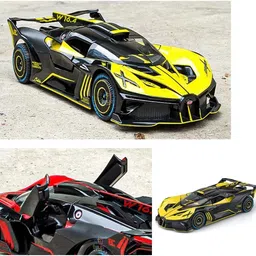 akvanar 1:24 Bugatti Bolide Diecast Light Sound Effect Alloy Model pc 1 image 5