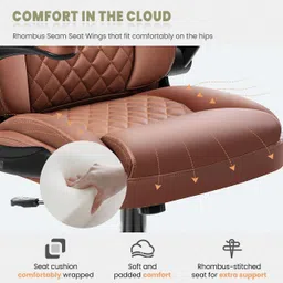 chairtech Leatherette Office Conference Chair image 3