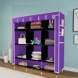 Continental Purple PP Collapsible Wardrobe-picture-14