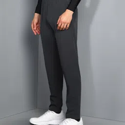 pace international Men Printed Dark Blue Track Pants image 3