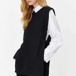 Trendyol Sleeveless Waistcoat with Trousers-picture-22