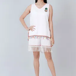 First Resort by Ramola Bachchan Top With Shorts Co-Ords-picture-17